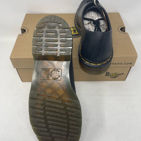 Dr. Martens Vegan 1461 Felix Rub Off Oxford, Black - Picture 5 of 7